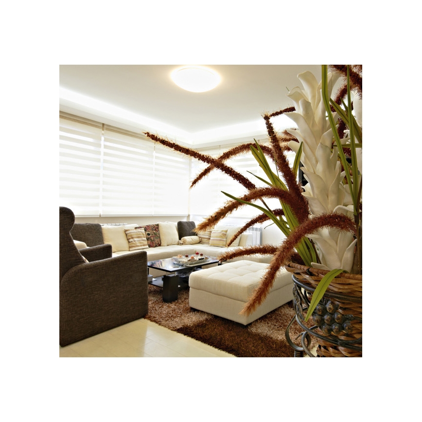 LED Plafondlamp dimbaar DIAMANT LED/50W/230V + afstandsbediening