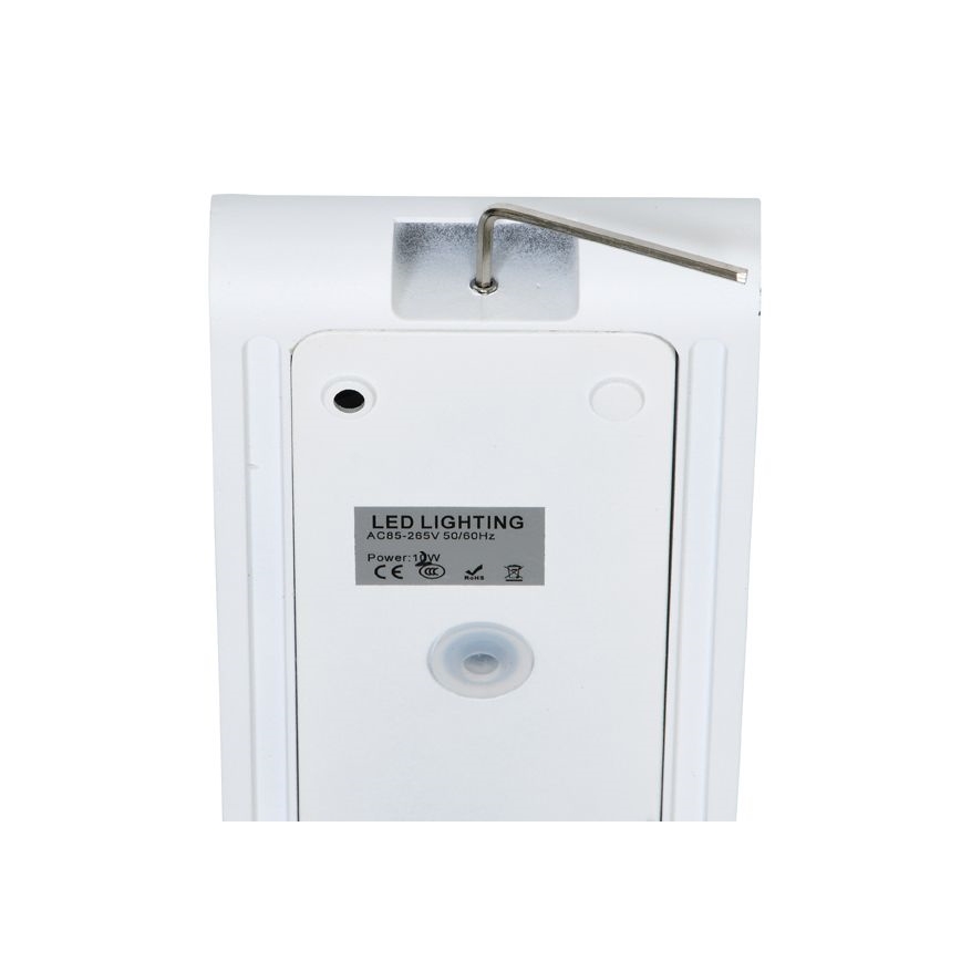 LED Wandlamp voor buiten BRICK 2xLED/6W/230V 3000/4000/6500K IP65 wit