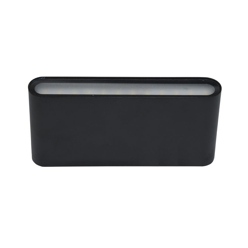 LED Wandlamp voor buiten BRICK 2xLED/6W/230V 3000/4000/6500K IP65 zwart