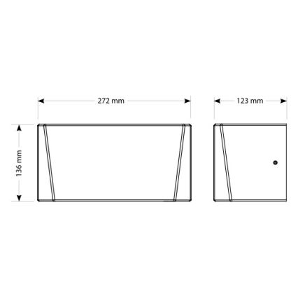 EcoStep 10305 - Handdroger R4.1 720W/230V zilver