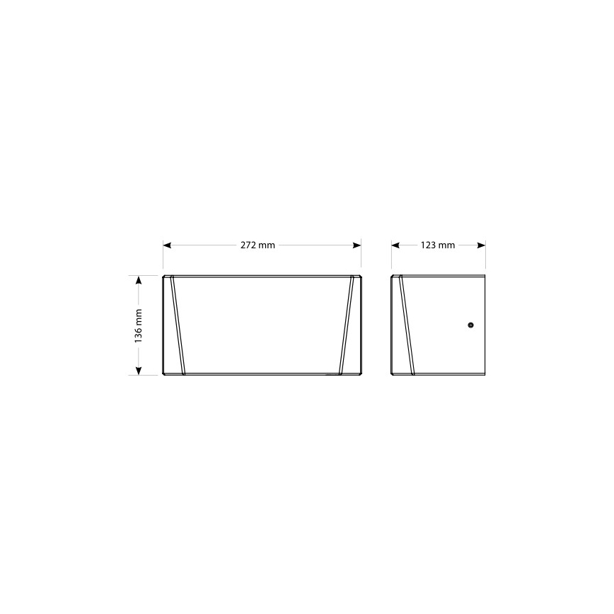 EcoStep 10307 - Handdroger R4.1 720W/230V wit