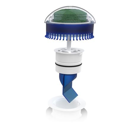 EcoStep 30011 - Waterloos urinoir P1.1 keramiek/wit