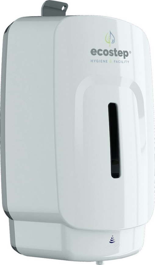 EcoStep 50051 - Contactloze zeepdispenser S3 1000 ml 4xAA wit