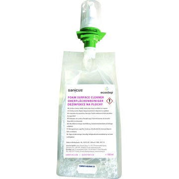 EcoStep 50180 - Schuimdesinfectie voor toiletzittingen D4 500 ml