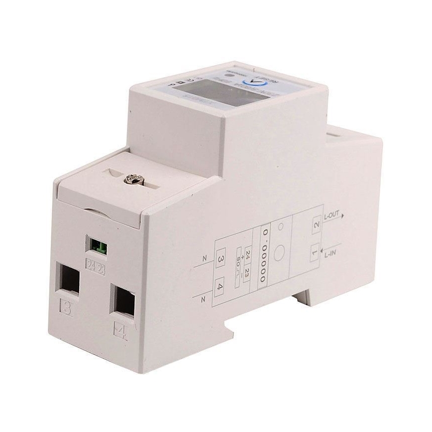 Eenfasige Elektriciteitsmeter voor DIN-rail DDS015