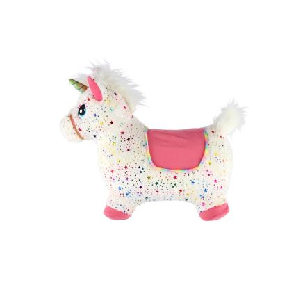 Eenhoorn springbal met melodie 3xLR44