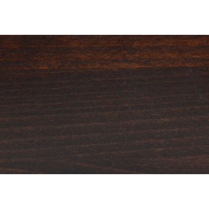 Eenpersoonsbed AMBER 90x200 cm donker walnoot