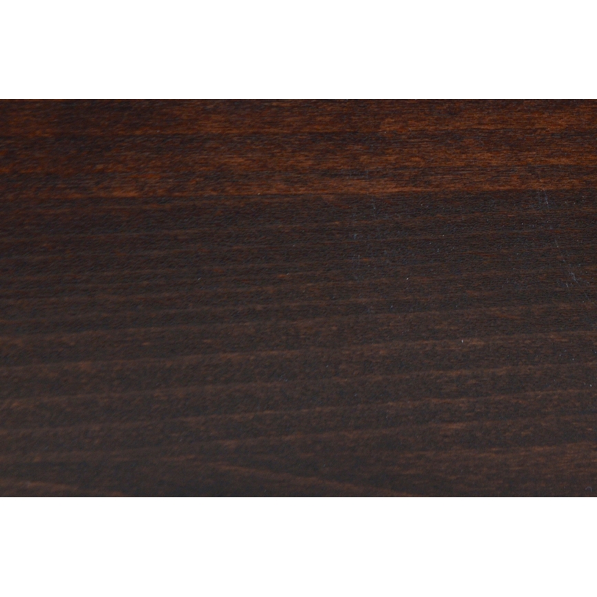 Eenpersoonsbed AMBER 90x200 cm donker walnoot