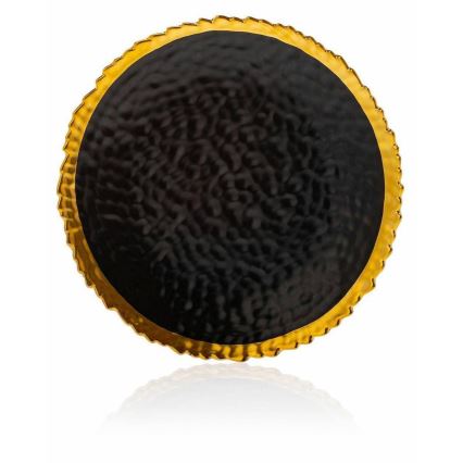 Eetbord KATI 25 cm zwart/goud