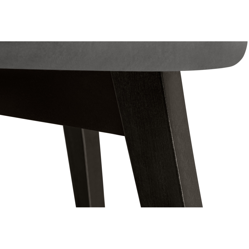 Eetkamerstoel BOVIO 86x48 cm grijs/beuken