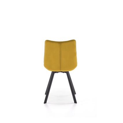 Eetkamerstoel COMORO, 1 stuk, geel