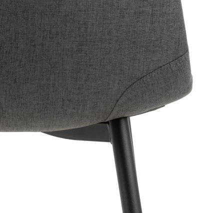 Eetkamerstoel KAIA 1 st. donker grijs