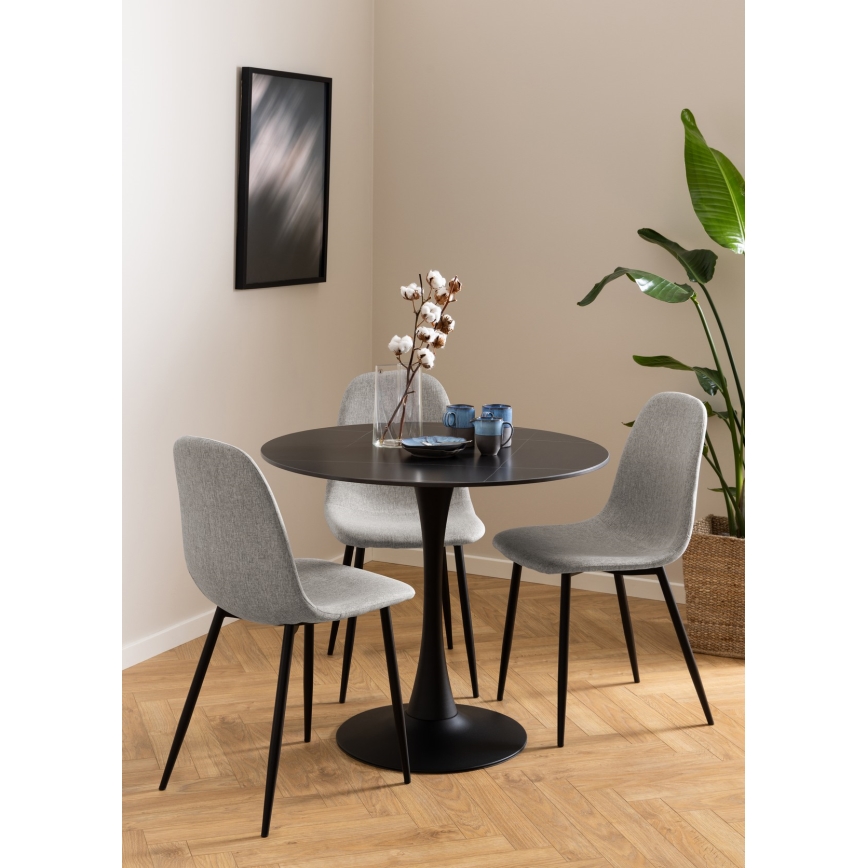 Eetkamerstoel KAIA 1 st. lichtgrijs