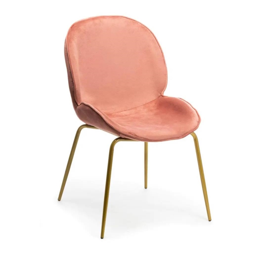 Eetkamerstoel LORI 82,5x49 cm roze