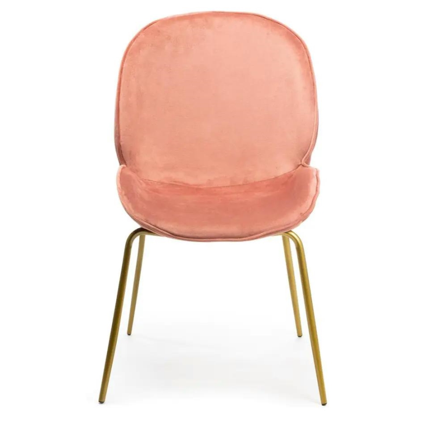 Eetkamerstoel LORI 82,5x49 cm roze
