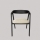 Eetkamerstoel LUSO zwart/beige