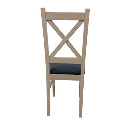 Eetkamerstoel NATE eiken sonoma/zwart