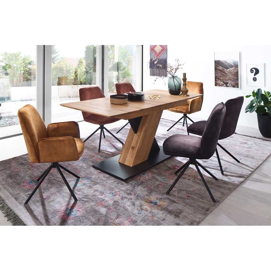 Eetkamerstoel NEXORO, 1 stuk, oranje