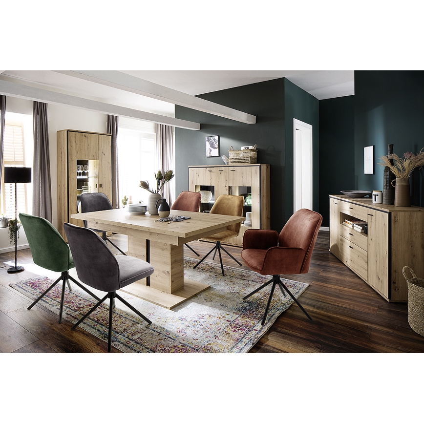 Eetkamerstoel NEXORO, 1 stuk, rood