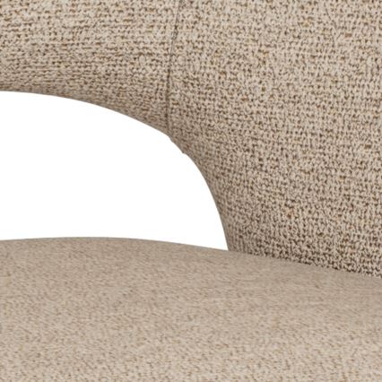 Eetkamerstoel met armleuningen TORI beige