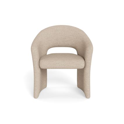 Eetkamerstoel met armleuningen TORI beige