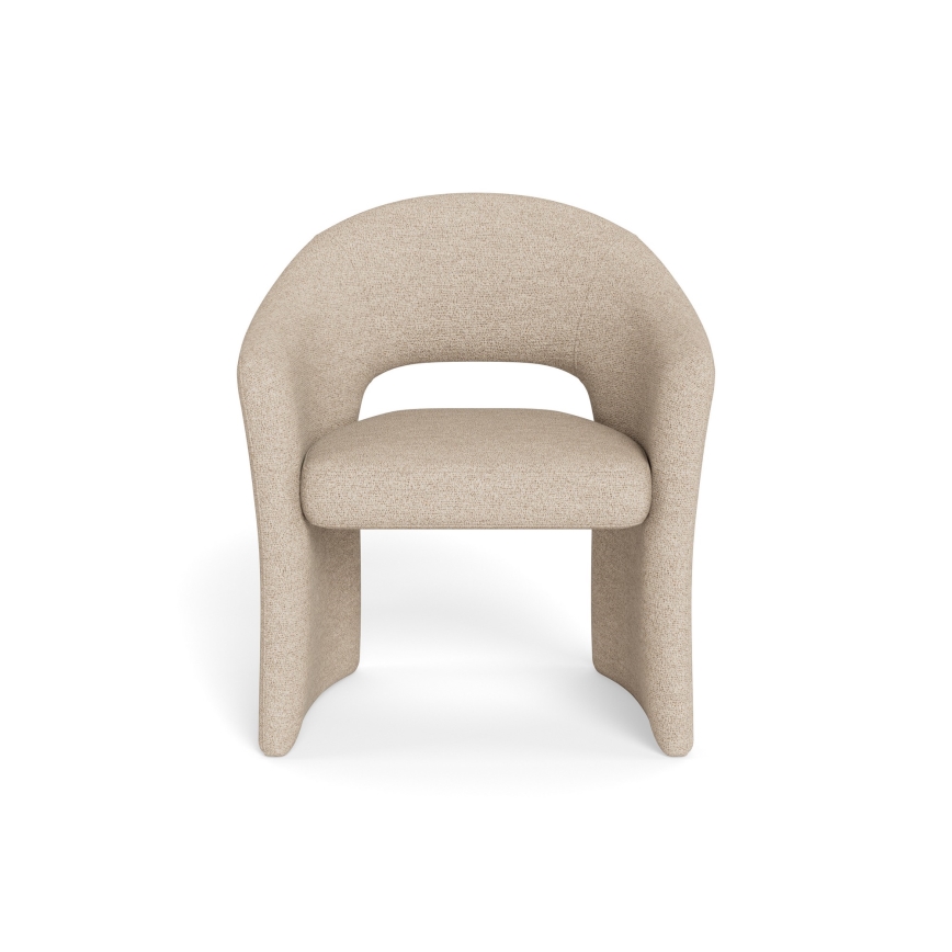 Eetkamerstoel met armleuningen TORI beige