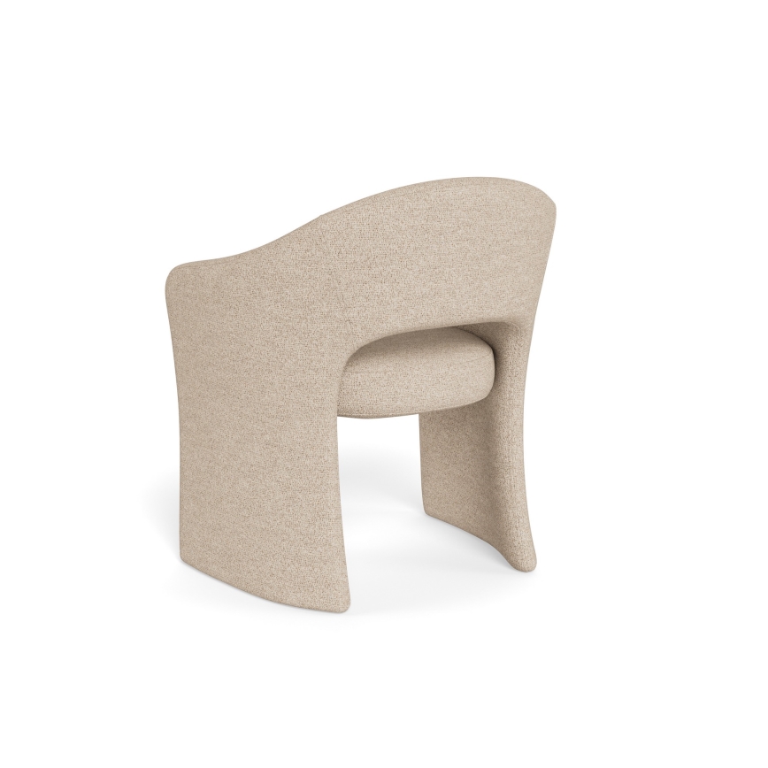 Eetkamerstoel met armleuningen TORI beige