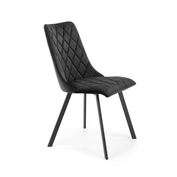 Eetkamerstoelen RESTIVO, set van 4, zwart