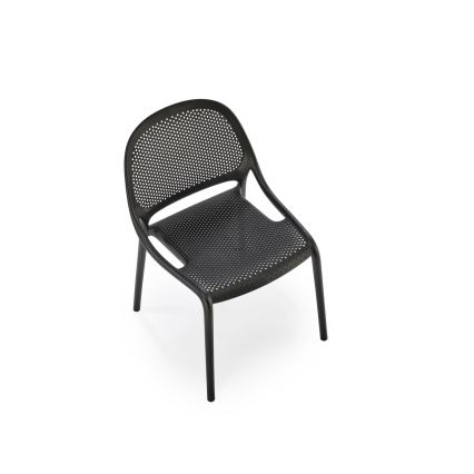 Eetstoel VERUS 1 stuk zwart