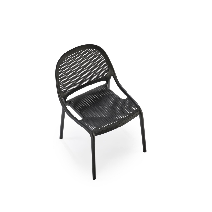 Eetstoel VERUS 1 stuk zwart