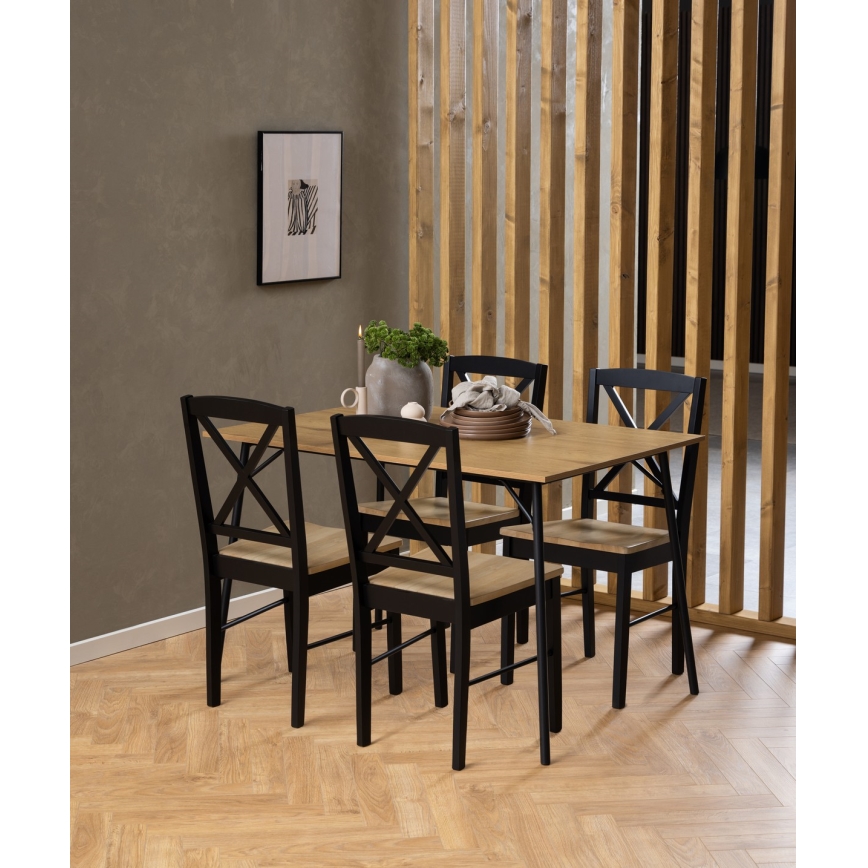 Eettafel CARYS eiken