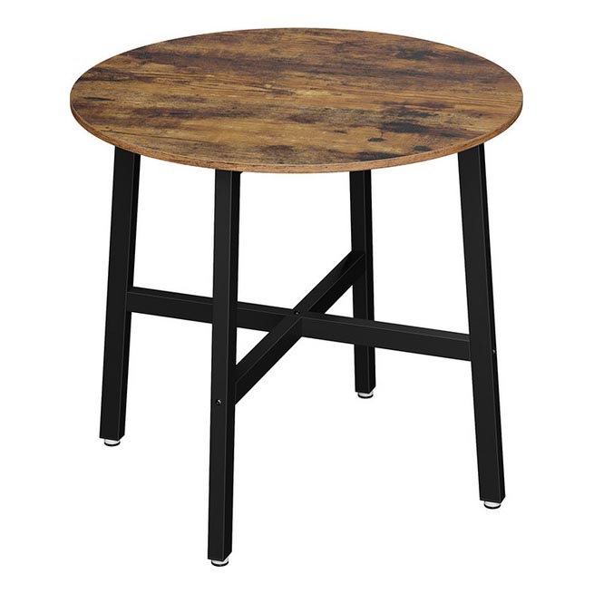 Eettafel ELDUR bruin/zwart