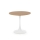 Eettafel LUGI Ø 80 cm bruin/wit