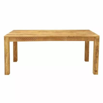 Eettafel MANU 200x90 cm massief hout/mangoboom