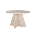 Eettafel MATIN Ø 120 cm beige