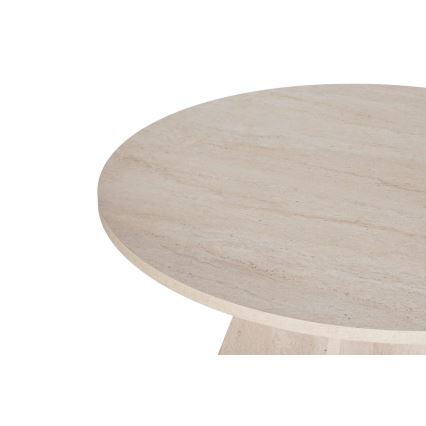 Eettafel MATIN Ø 120 cm beige