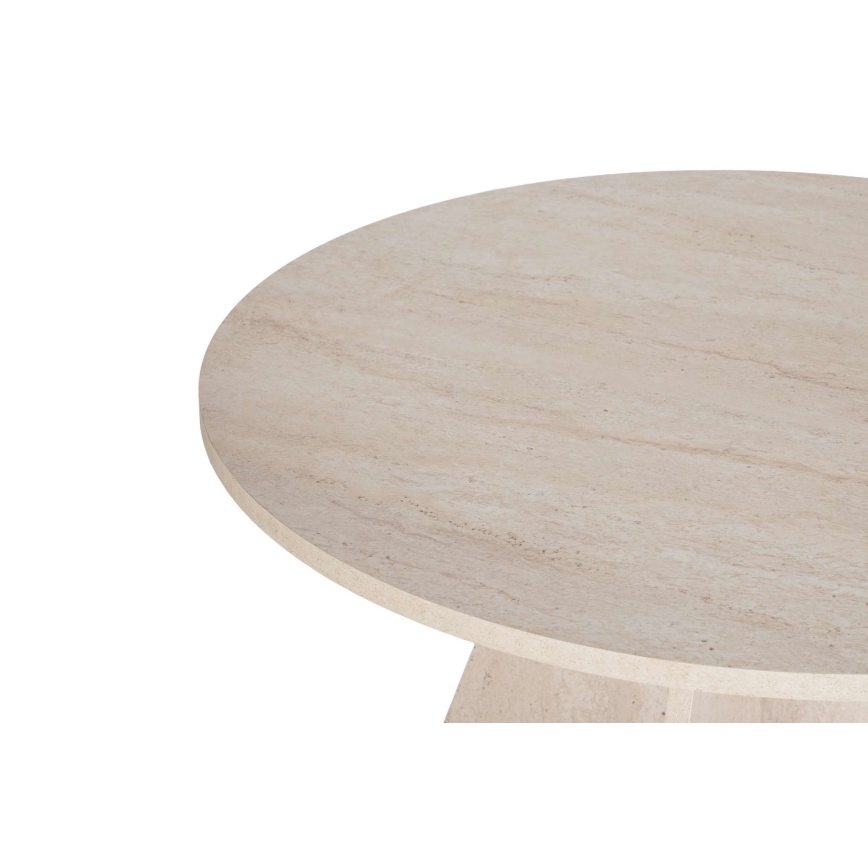 Eettafel MATIN Ø 120 cm beige