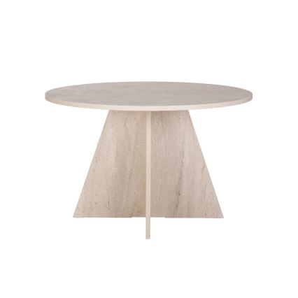 Eettafel MATIN Ø 120 cm beige