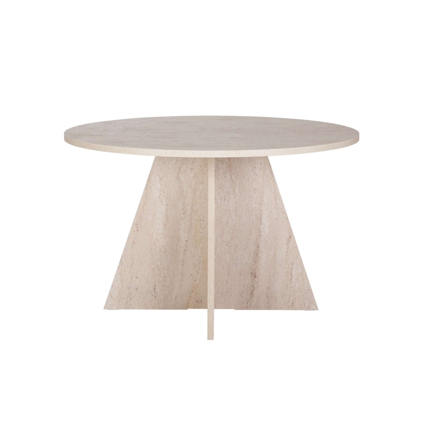 Eettafel MATIN Ø 120 cm beige