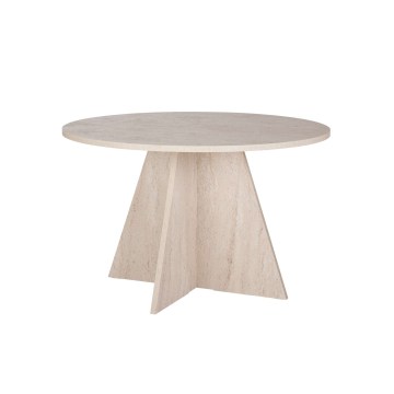 Eettafel MATIN Ø 120 cm, travertijn