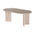 Eettafel NEL 180 x 90 cm beige