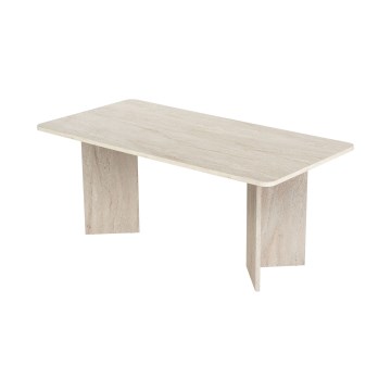 Eettafel NEL 180x90 cm beige