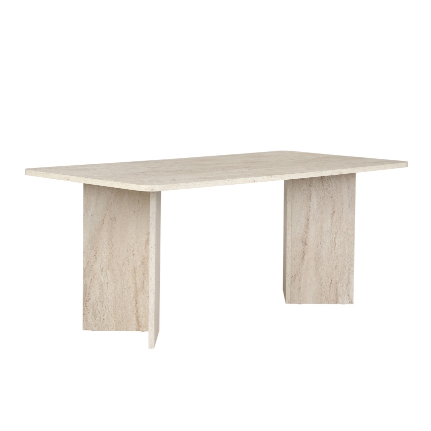 Eettafel NEL 180x90 cm beige