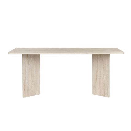 Eettafel NEL 180x90 cm beige