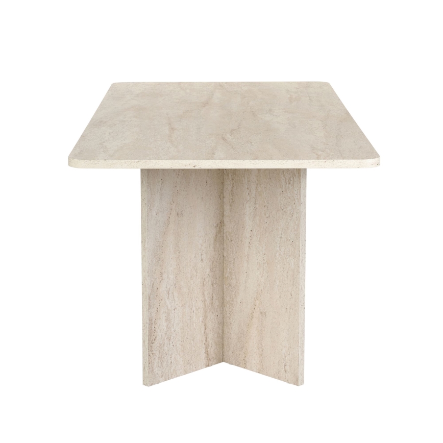 Eettafel NEL 180x90 cm beige