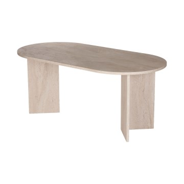 Eettafel NEL 180x90 cm travertijn