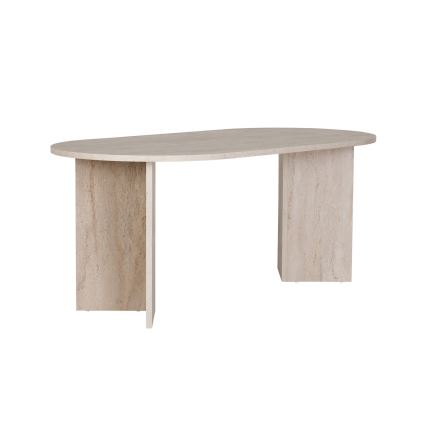 Eettafel NEL 180x90 cm travertijn