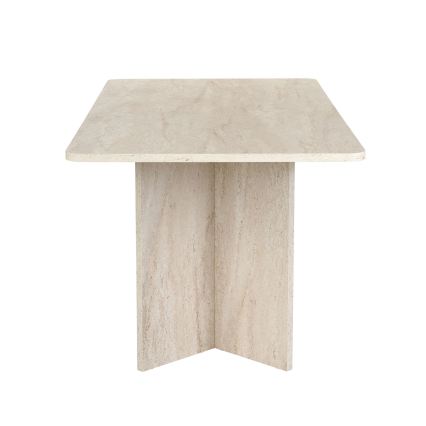 Eettafel NEL 180x90 cm travertijn