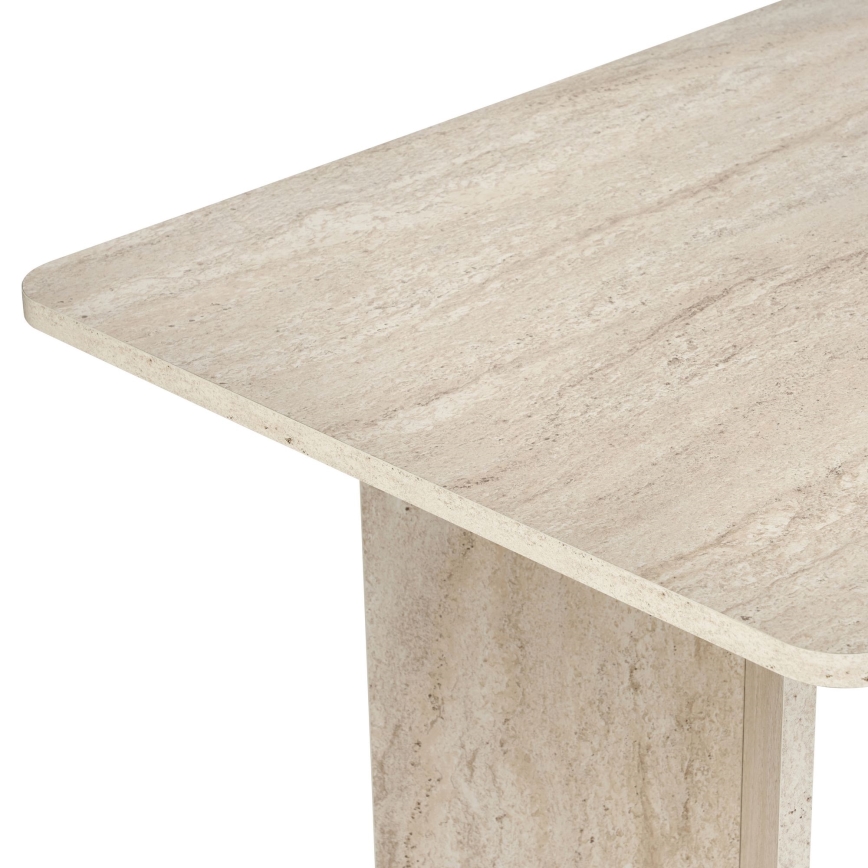 Eettafel NEL 180x90 cm travertijn