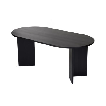 Eettafel NEL 180x90 cm zwart